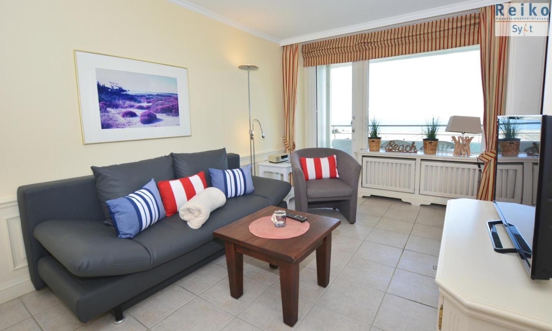 Apartment 2-31, Seeseite, Haus Am Meer, 1etage Westerland